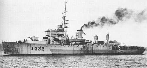 HMCS ST. BONIFACE - Algerine Class Minesweeper 